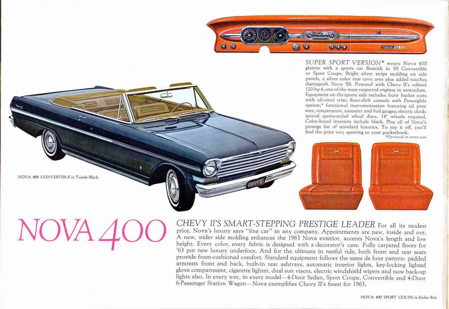 1963 Chevrolet Chevy II Brochure Page 10